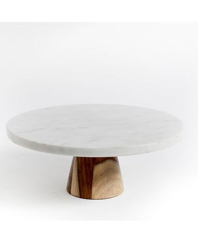 Food Display Products made in Marble & Wood Combinations